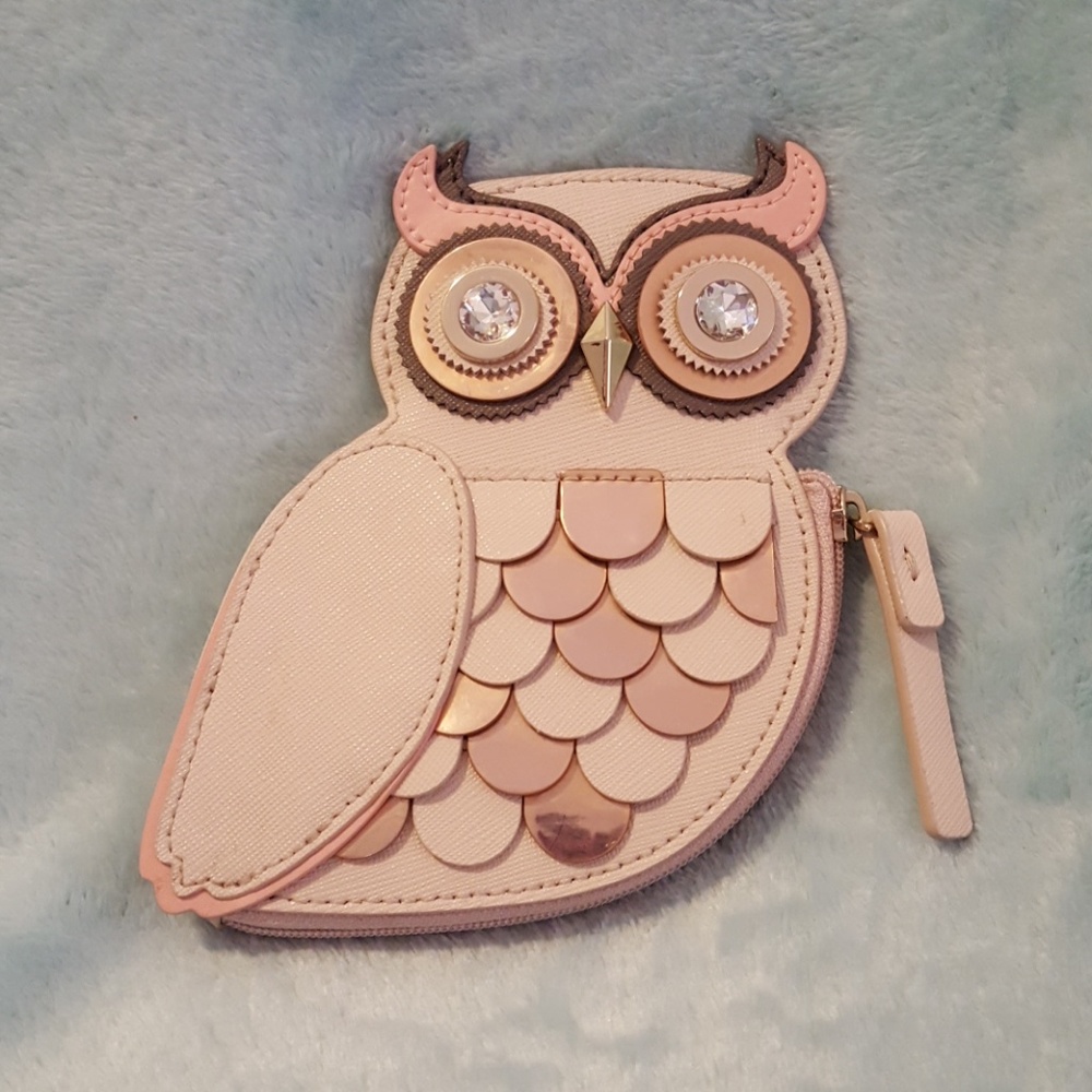 Kate Spade owl coin purse NWOT